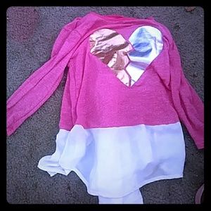 pιnĸ нearт shirt